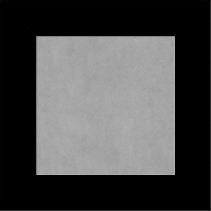 Amanti Art Black Framed Magnetic Board 17x17 X-Small Vision Board by AmantiArt
