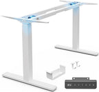 Huuger Dual Motor Electric Standing Desk Frame, Sit Stand up Desk Leg by Huuger