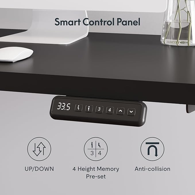 FLEXISPOT 71" Large L Shaped Standing Desk Electric Corner Table - Image 7