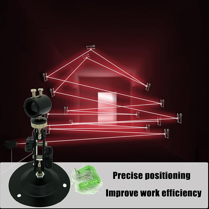 Laser Positioning Bracket Laser Module Fixing Bracket 360-degree Adjustable - Image 6