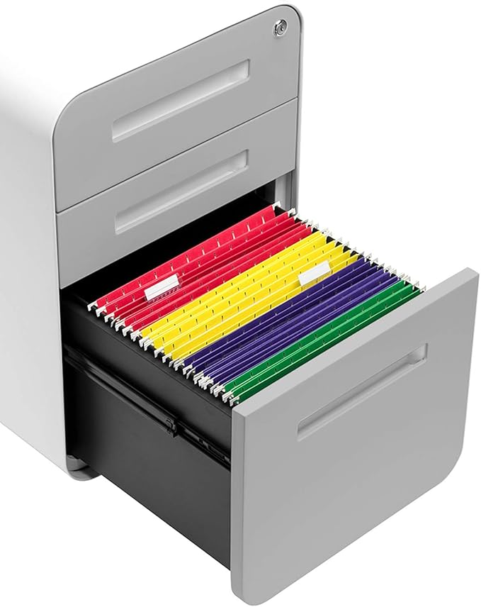 Laura Davidson Furniture Stockpile 3 Drawer File Cabinet - Image 6