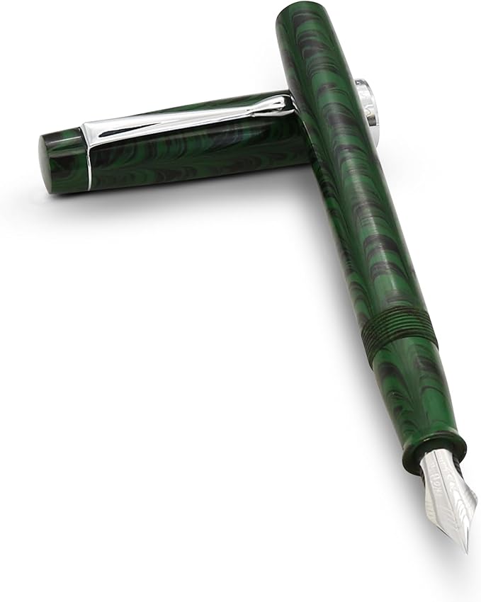 FPR Himalaya V2-Chrome Ultra Flex Nib Pen by FountainPenRevolution