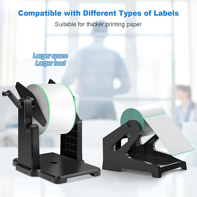 Vazioyar Label Holder for Rolls and Fan-Fold Labels，Compatible - Image 7
