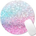 IMAYONDIA Kids Girls Mouse Pad for Laptop, Small Pink Blue Gradient Sparkle by IMAYONDIA