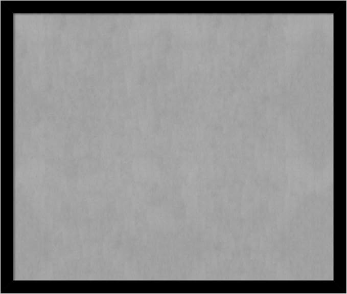 Amanti Art Black Framed Magnetic Board 43x51 Oversize Vision Board by AmantiArt