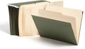 Smead Hanging File Folder, 1/5-Cut Adjustable Tab, Letter Size, Standard Green by SMEAD