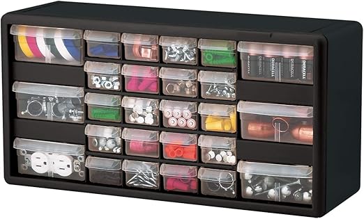 Akro-Mils 26-Drawer Plastic Drawer Storage Cabinet - Image 10