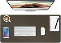Boutilon Leather Desk Pad Protector, Non-Slip Mouse Pad, Laptop Desk Pad by Boutilon