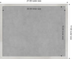 Amanti Art Silver Framed Magnetic Board 17x21 Small Vision Board - Image 4