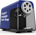 AFMAT Electric Pencil Sharpener Heavy Duty, 6 Holes, Auto Stop Pencil Sharpener by AFMAT