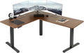 VIVO Electric Corner 63 x 55 inch L-Shaped Standing Desk, Memory Height by VIVO
