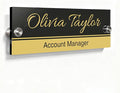 Personalized Office Wall Name Plate Sign Custom Door Name Plate Office Gifts by Unknown