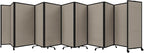 Versare Room Divider 360 Portable Wall Partition | Folding Panels | Large by VERSARE