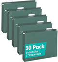 HERKKA Extra Capacity Hanging File Folders, 30 Pack Reinforced Hang Folders by HERKKA