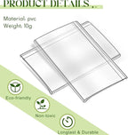 72 Pieces Clear Plastic Adhesive Shelf Tag & Price Label Holders - Image 4