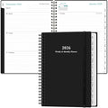 Planner 2026 - A5 Weekly & Monthly Planner Spiral Bound, January 2026 - by Heveboik