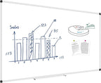 XBoard Magnetic Dry Erase Board 4' x 8' Wall Mounted, Large Whiteboard 96 x 48 by XBoard