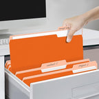 SUNEE File Folders, 30 Pack Manilla Folders 8.5 x 11, Colored File Folders Home - Image 6