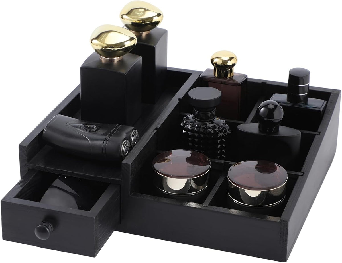 Bathroom Counter Organizer, Cologne Organizer for Men, Gifts for Men