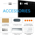 Glass Dry Erase Black Board - Image 4