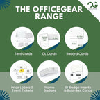 OfficeGear Shelf Edge Labels 38x105mm Custom Printable A4 Card - Image 8