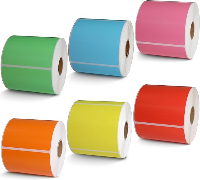 BETCKEY - 3" x 3" Multipurpose & Large Square Labels Replacement by BETCKEY
