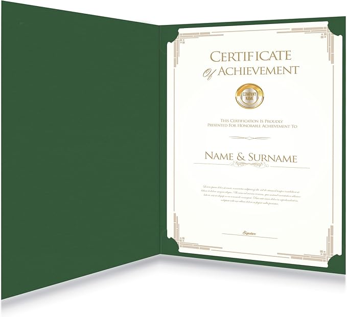 HAUTOCO 50 Pack Certificate Holders, Graduation - Image 7