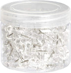 Amazon Basics Push Pins Tacks, Steel Point, - Image 2