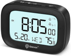 Geevon Small Travel Alarm Clock, Digital Alarm Clocks by GEEVON