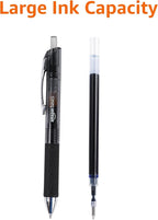 Amazon Basics Gel Pens Fine Point Smooth Writing Pens, Retractable, 12 Pack - Image 5