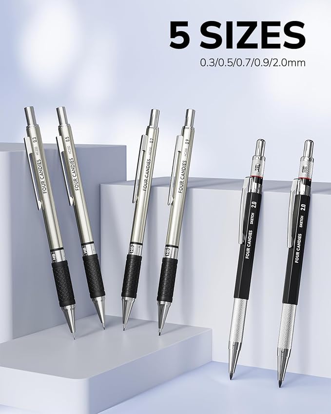 Four Candies 27PCS Art Mechanical Pencil Set - Image 3