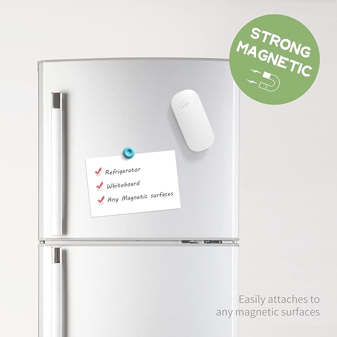 CLICK CLEAN Replaceable Dry Erase Board Eraser, 4-in-1 Magnetic Whiteboard - Image 5