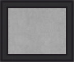 Amanti Art Black Framed Magnetic Board 21x25 Small Vision Board by AmantiArt