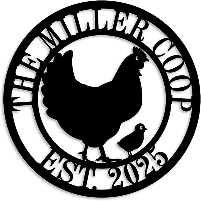 Chicken Coop Signs, Chicken Coop Decor, Chicken Coop Accessories, Custom Farm by ENFODREAM