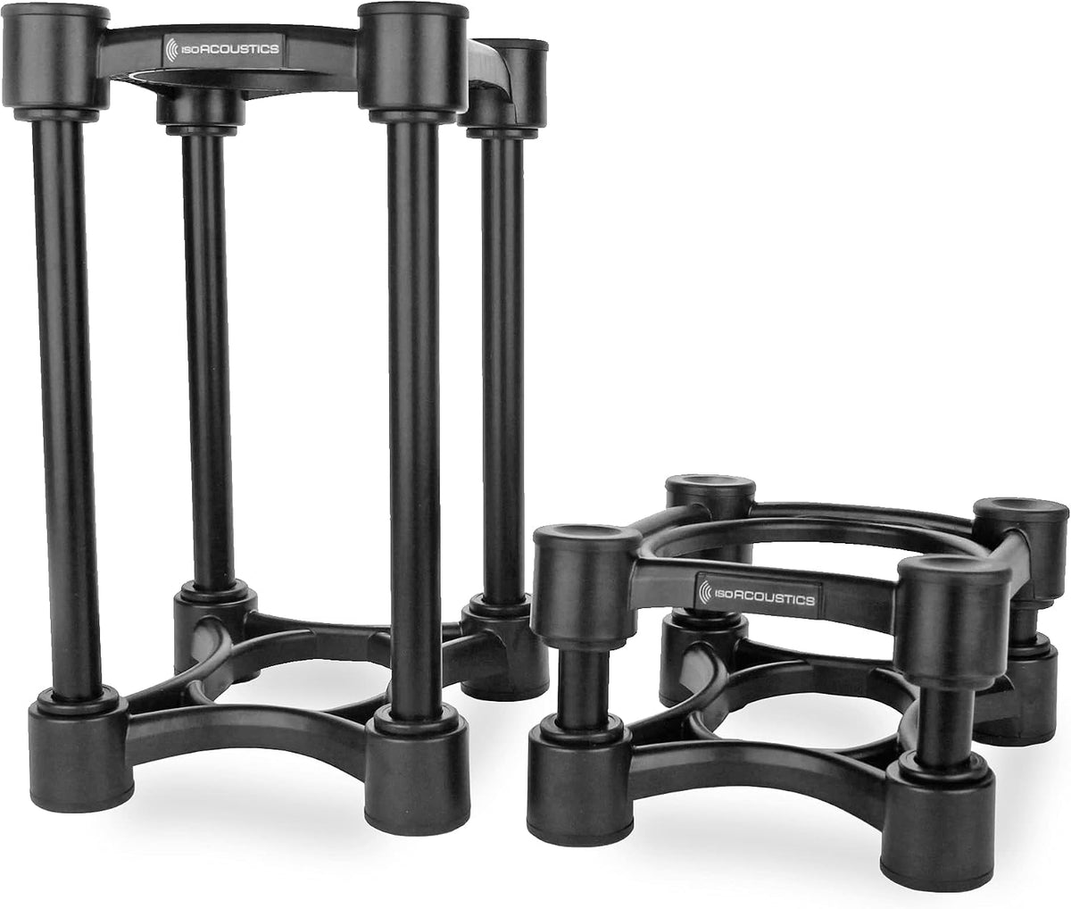 IsoAcoustics Iso-Stand Series Speaker Isolation Stands with Height & Tilt...