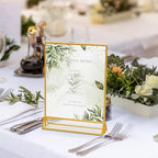 PPH-Sisy Acrylic Sign Holder 8.5x11 Clear Acrylic Frames Display Stand Double - Image 7