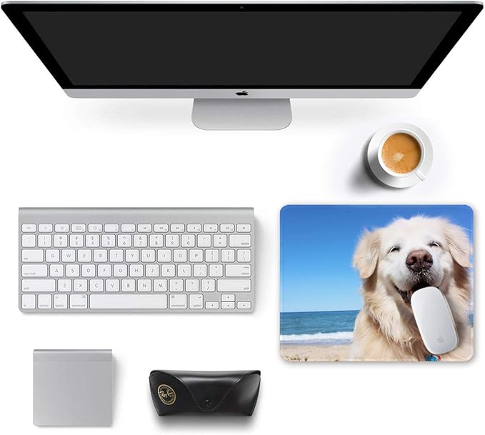 Auhoahsil Mouse Pad, 12 x 10 in Animals Theme Computer Mouse Pad - Image 3
