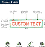 Custom Sign, Custom Street Sign, 11 Font Colors, 13 Font Styles, 4 Hole Options - Image 6