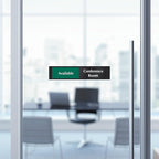 SmartSign Conference Room Door Sign Meeting In Progress/Available Door Slider - Image 6
