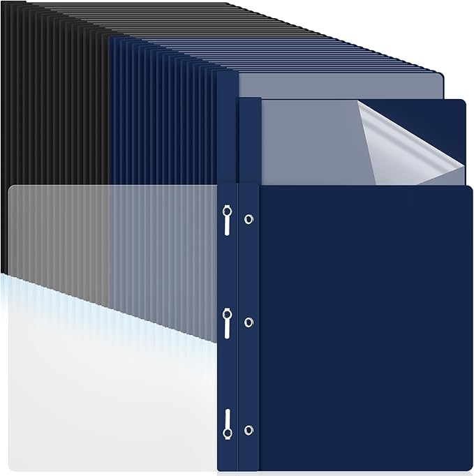 Feifeiya 72 Pack Plastic Report Covers by Feifeiya