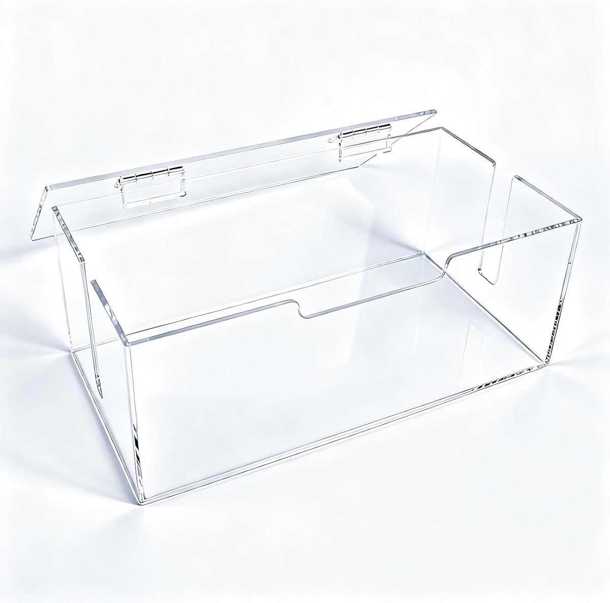 Cable Organizer Storage Box with Lid - Phone Charger Clear Organizer Case for...