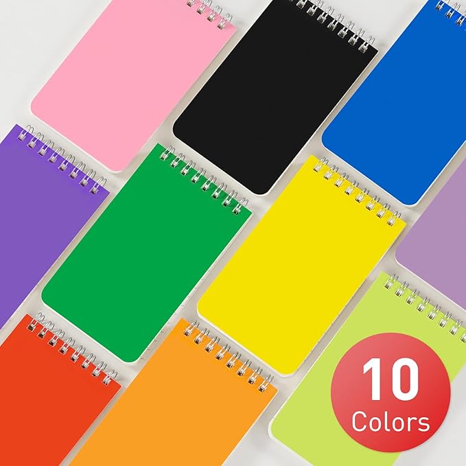 Dynta Pocket Notebook Bulk 60 Packs, 3x5 Inch Small Notepad Top Bound - Image 5