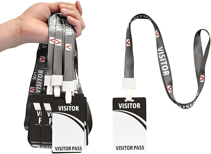 Visitor Badge Lanyards Volunteer Badge Holder - Image 7