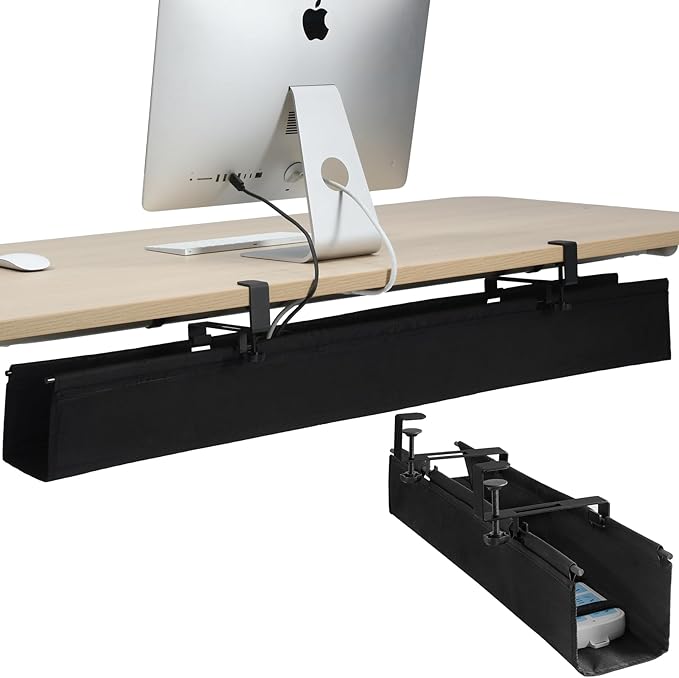MAXECHO Under Desk Cable Management Tray 48" by MAXECHO