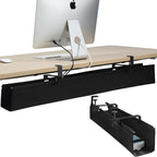 MAXECHO Under Desk Cable Management Tray 48" by MAXECHO