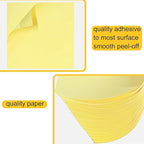 48 Pack 2400 Sheets Sticky Notes 3x3, 8 Colors Sticky Note Pads, Colored Sticky - Image 3