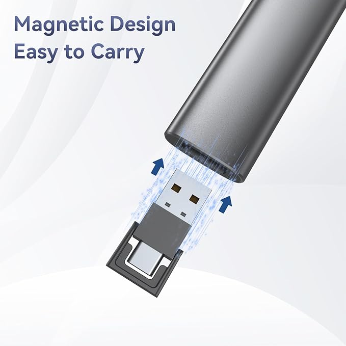 Wireless Presentation Clicker PowerPoint Remote: USB C A Presenter PPT Power - Image 5