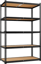 LEVELEVE 5-Tier Storage Shelving Unit, 2020 lbs Capacity, Heavy Duty Adjustable by Enjoyyourlife