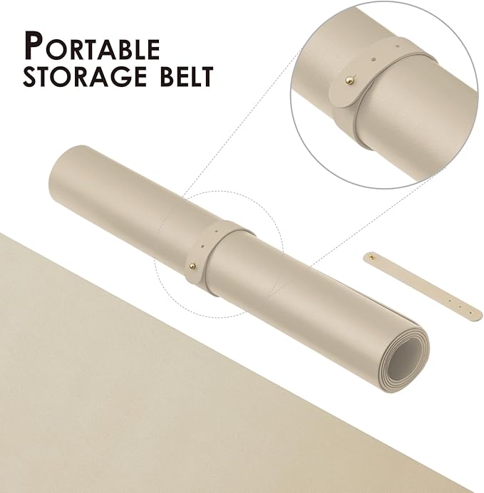HOMIEAZICOZI Leather Desk Mat - Image 3