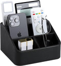 MEIBOOCH Remote Control Holder, PU Leather Small Desk Organizer by MEIBOOCH